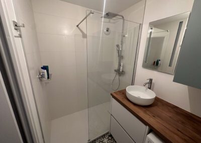 pose carreau douche